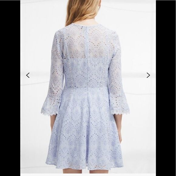 DERNA DRAPE FLUTED DRESS - Picture 3 of 7